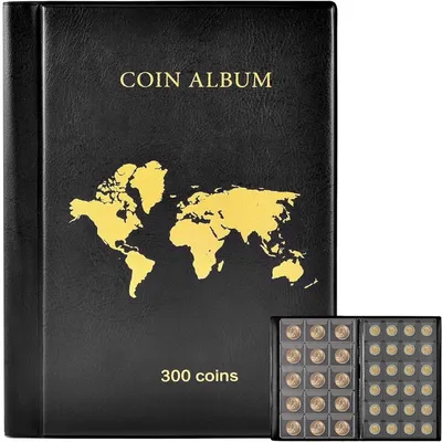 Zdjęcie produktu dla Album do zbierania monet, z 300 przegródkami
