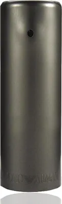 A close-up studio shot of a cylindrical cologne bottle.