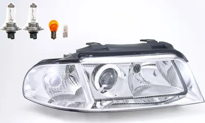 Produktbild von Scheinwerfer passend für Audi A4 8D 02/99- 11/00 Rechts Leuchtmittel 8D0941030AK Johns