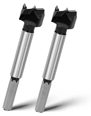 Zdjęcie produktu dla Wiertło Forstnera 20 mm, długość 93 mm, 2 sztuki, z chwytem sześciokątnym, do drewna