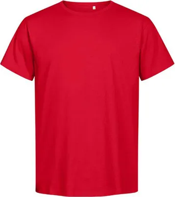 Produktbild von Premium Organic T-Shirt Plus Size Herren, Rot, 6XL