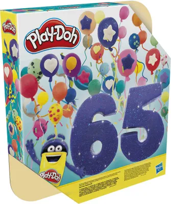 Produktbild von Hasbro European Trading B.V. Play-Doh 65 Jahre Geburtstags-Pack 4
