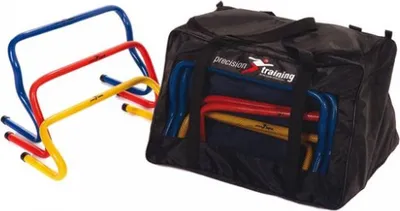 Produktbild von Precision Sporttas Hürden Tragetasche schwarz - Polyester - 10 Hürden