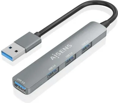 Image de Hub USB Aisens A106-0859 Gris