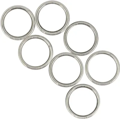 Produktbild von Spaltring 10 Stück platinfarben 9 mm