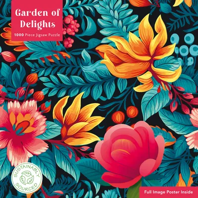 Produktbild von Adult Sustainable Jigsaw Puzzle Garden of Delights