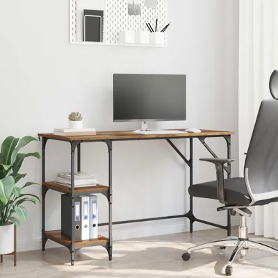 Obrázek produktu pro vidaXL Stůl z regenerovaného dřeva 120 x 50 x 75 cm materiál na bázi dřeva