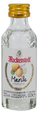 Produktbild von Mackenstedter Marille Obstschnaps (25 x 0,02L)