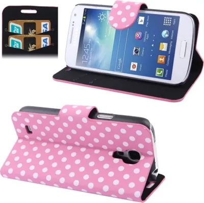 Produktbild von Schutzhülle Handytasche (Flip Quer) für Handy Samsung Galaxy S4 mini i9190 Rosa