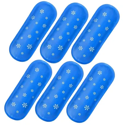 Image de Sachets réfrigérants pour l'insuline, réutilisables, pour un soulagement efficace de la douleur, lot de 6