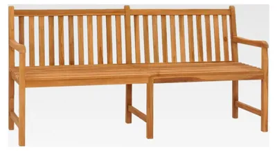 Produktbild von Teak Massiv Gartenbank 180cm