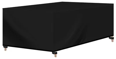Image de Housse imperméable pour meubles de jardin, avec cordon de serrage, dimensions : 242 x 162 x 100 cm
