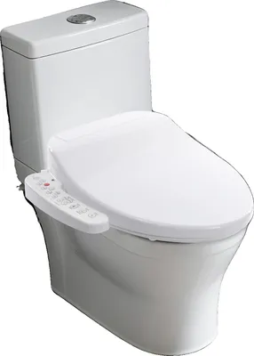 Produktbild von Elektrischer Bidet-Toilettensitz, beheizter Sitz, einstellbare Wassertemperatur, geeignet für V- und U-förmige Toiletten, AC 220V, Waschleistung 1600W