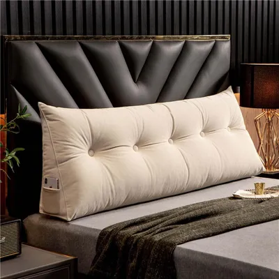 Produktbild von Bequeme Lendenwirbelstütze – Unterstützung für Rücken und Nacken – 120x50x20 cm