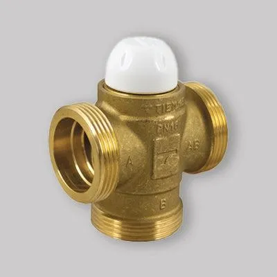 Obrázok produktu pre 3-cestný termostatický ventil – odbočovací a zmiešavací, 1"