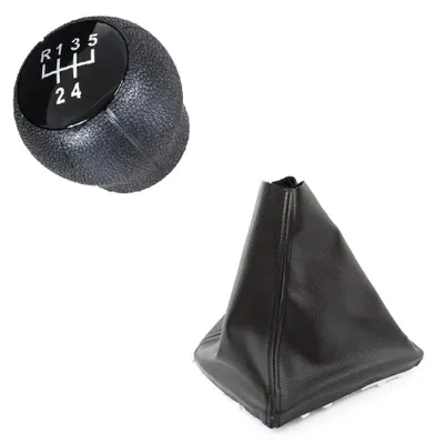 Immagine prodotto di Pomello del cambio nero lucido, cuffia del cambio e cornice per Opel Astra H, dal 2004 al 2014