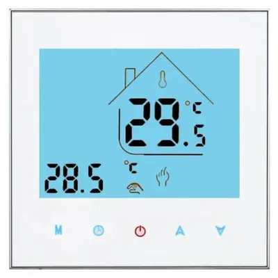 WLAN-Thermostat AC605 für Fußbodenheizung, programmierbar, App-Steuerung