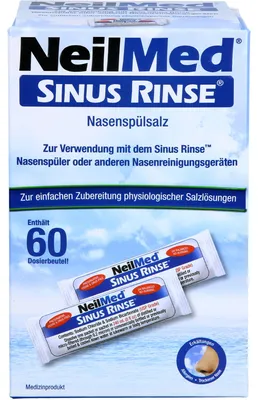 Image de Neilmed Sinus Rinse sel de rinçage nasal sachet 60X2.4 g