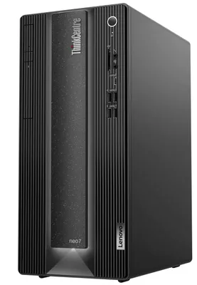 Image de Lenovo ThinkCentre neo 70t 11YU - Tour - Core i5 12400 / 2,5 GHz - RAM 16 Go - SSD 256 Go - TCG Opal Encryption 2, NVMe - DVD-Writer - GF RTX 3060 Ti - GigE, 802.11ax (Wi-Fi 6E)