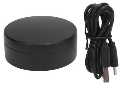 Zdjęcie produktu dla Szybkoładująca się obudowa pasująca do RingConn Gen1 Gen 2 Air Smart Ring Czarna skrzynka magnetyczna USB C 590 mAh 14