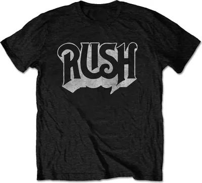 Produktbild von Rush Logo Black M T-Shirt