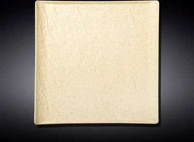 Produktbild von Wilmax Quadratischer Teller Wilmax SANDSTONE Porzellan 27 x 27 cm WL-661307/A