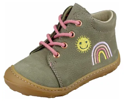 Produktbild von Ricosta Schnürhalbschuhe, bequem in gelb/orange, Gr. 21
