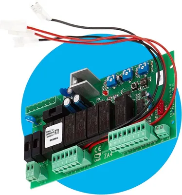 Immagine prodotto di Ricambio, scheda di controllo sostitutiva per ZA4N, 230 V AC, ricambio originale per portoni a due ante a battente, codice ricambio 3199ZA4