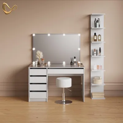 Image de Étagère Livinity Vesuvio Blanc 30x190cm, Model 58772