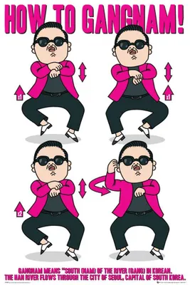 Image de Psy - Poster - How To Gangnam