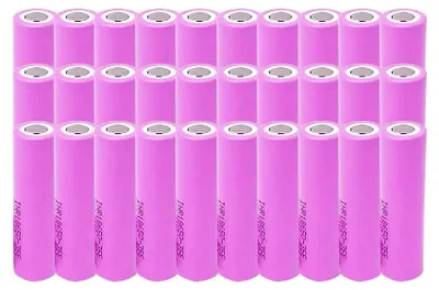 Zdjęcie produktu dla Bateria litowo-jonowa, pojemność 3500 mAh, prąd rozładowania 20 A, model 35E 3500mAh - 30 sztuk