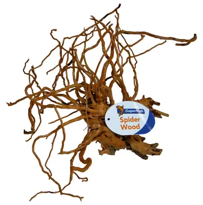 Productafbeelding van SuperFish Spiderwood bruin aquariumhout | vertakt decoratiehout 30-40cm