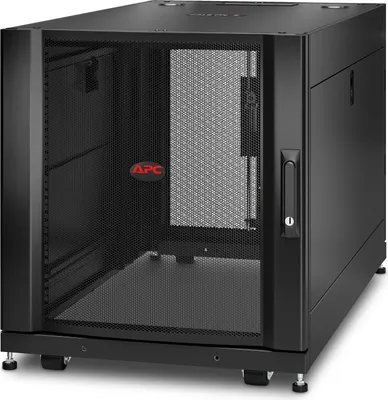 Produktbild von APC NetShelter SX - Schrank Netzwerkschrank - Schwarz - 12U - 48.3 cm (19")