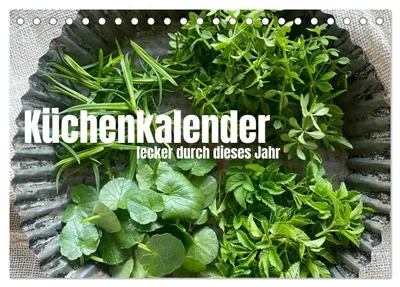 Produktbild von Küchenkalender - lecker durch dieses Jahr (Tischkalender 2027 DIN A5 quer), CALVENDO Monatskalender