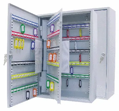 Produktbild von WEDO Schlüsselschrank - 150 Haken - Stahl