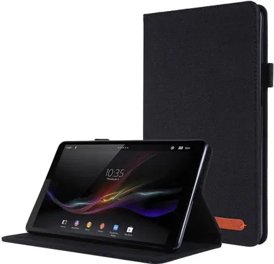 Zdjęcie produktu dla Etui na tablet König Design kompatybilne z tabletem Lenovo Tab M8 4. generacji Etui Fabric Smart Cover Case Black