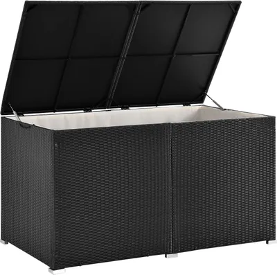 Produktbild von Zahradní úložný box Ikaria 200201, 950 litrů, s víkem a vnitřní plachtou, 145 x 82,5 x 79,5 cm
