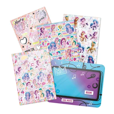 Obrázek produktu pro Totum My Little Pony Nálepky na okno, 3 roky, pestrobarevné