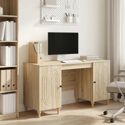 Zdjęcie produktu dla Maison Exclusive - Biurko Sonoma, wymiary: 142,5 x 50 x 75 cm, materiał: płyta wiórowa