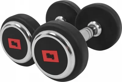 Produktbild von GORILLA SPORTS® Kurzhanteln - 2er Set, 10 kg (2x5 kg), aus Gusseisen, Gummiert, Griff gerändelt, rutschfest - Rundhanteln, Kurzhantelset, Hantel Set, Gewichte, Dumbbells