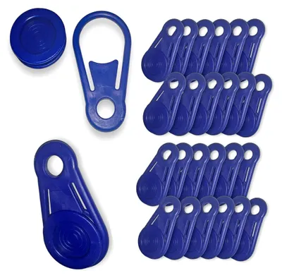 Produktbild von 12 Stück Planenspanner für Planen, Zelte, Bootsabdeckungen und Sonnensegel