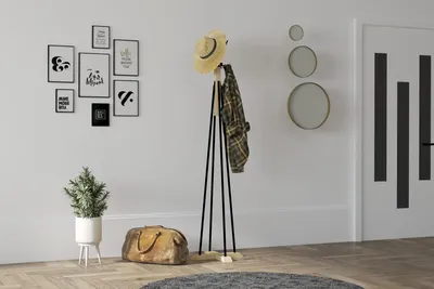 Produktbild von Skye Decor, Foley - Oak, Kleiderbügel, Eiche, 100 % MELAMINBESCHICHTETE SPANPLATTEN, 41 x 160 cm