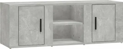 Obrázok produktu pre vidaXL TV skrinka betónová sivá 100x31,5x35 cm odvodený drevený výrobok