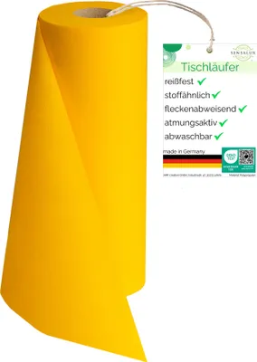Produktbild von Sensalux Tischläufer 50cm x 25m gelb