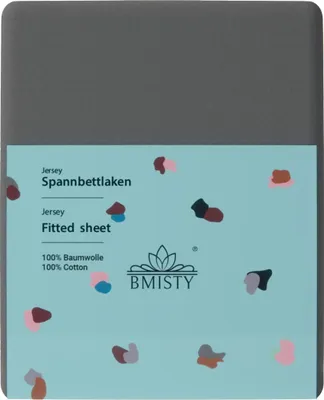 Obrázok produktu pre Jersey prestieradlo 220x200 antracit