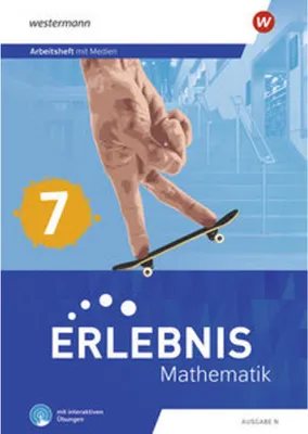 Image de Erlebnis Mathematik 7. Ausgabe N. Arbeitsheft mit Medien und interaktiven Übungen