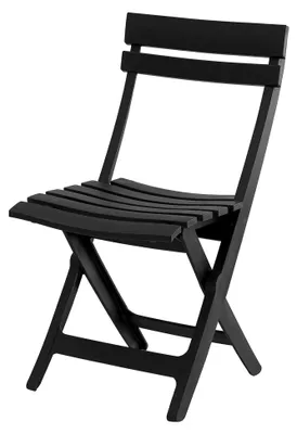 Produktbild von Klappstuhl Miami, anthrazit, 42 x 9 x 93 cm
