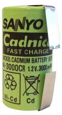 Produktbild von NiCd Akku SANYO BABY C/LR14/N3000CR - 1,2V/3AH (Mit U-Lötfahne)