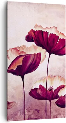Produktbild von Bild auf Leinwand - Leinwandbild - Mohn Blume Wiese - 55x100cm - Wand Bild - Wanddeko - Wandbilder - Leinwanddruck - Bilder - Kunstdruck - Wanddekoration - Leinwand bilder - Wandkunst - PA55x100-3934