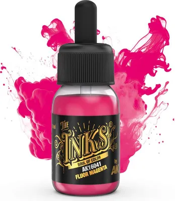 Produktbild von AK Interactive The INKS Fluor Magenta